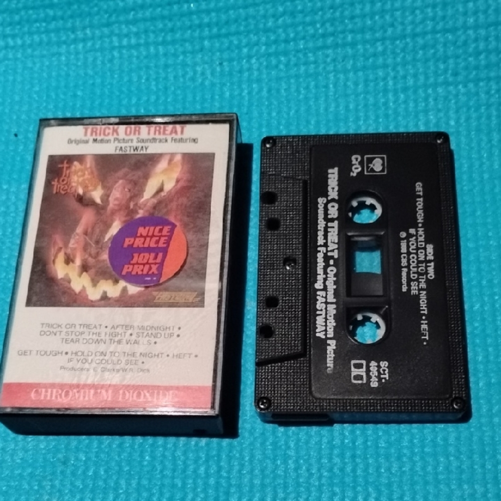 Trick or Treat Soundtrack Cassette Tape